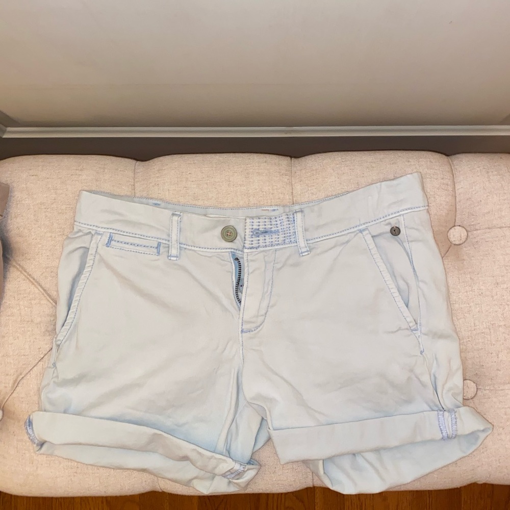anthropologie hyphen chino shorts